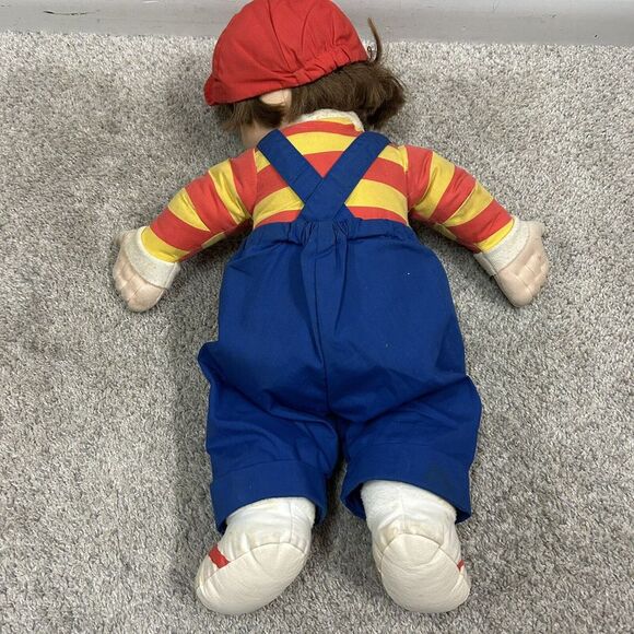 Vintage My Buddy Doll 1985 Hasbro Original Outfit Blue Eyed Brown Hair Hat - Picture 8 of 10